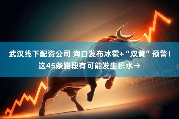 武汉线下配资公司 海口发布冰雹+“双黄”预警！这45条路段有可能发生积水→